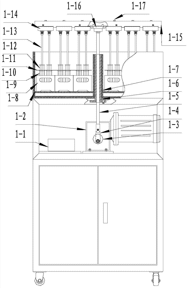 Automatic release device for foam adsorption of gold