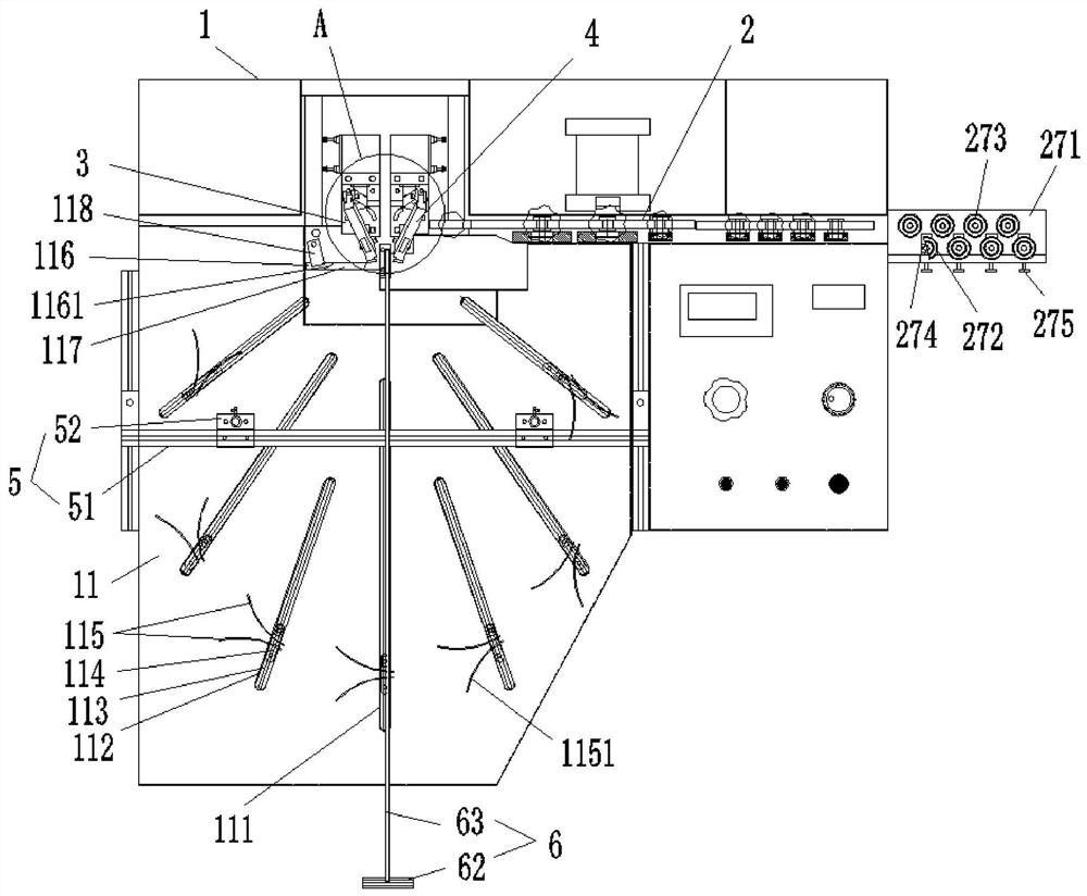 Looping and welding integrated machine for mesh enclosure machining