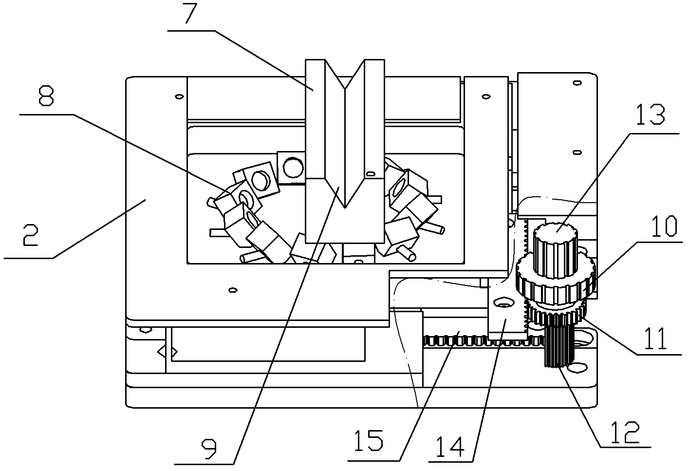 External diameter images measuring device for axial work pieces and measuring method thereof