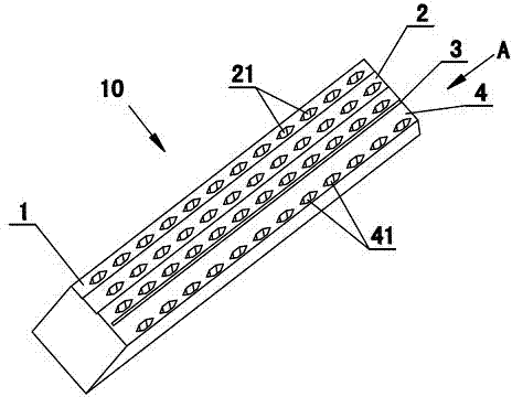 Nail container of surgery suturing and cutting instrument