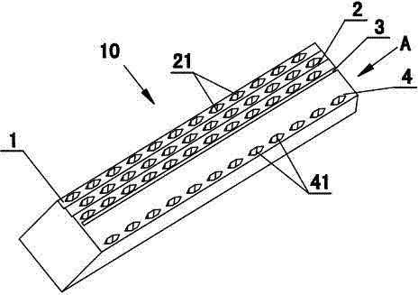 Nail container of surgery suturing and cutting instrument