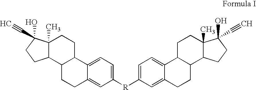 Di-steroidal prodrugs of ethinyl estradiol