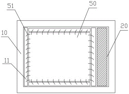 Integrated air-suction type ceramic packaging tube shell