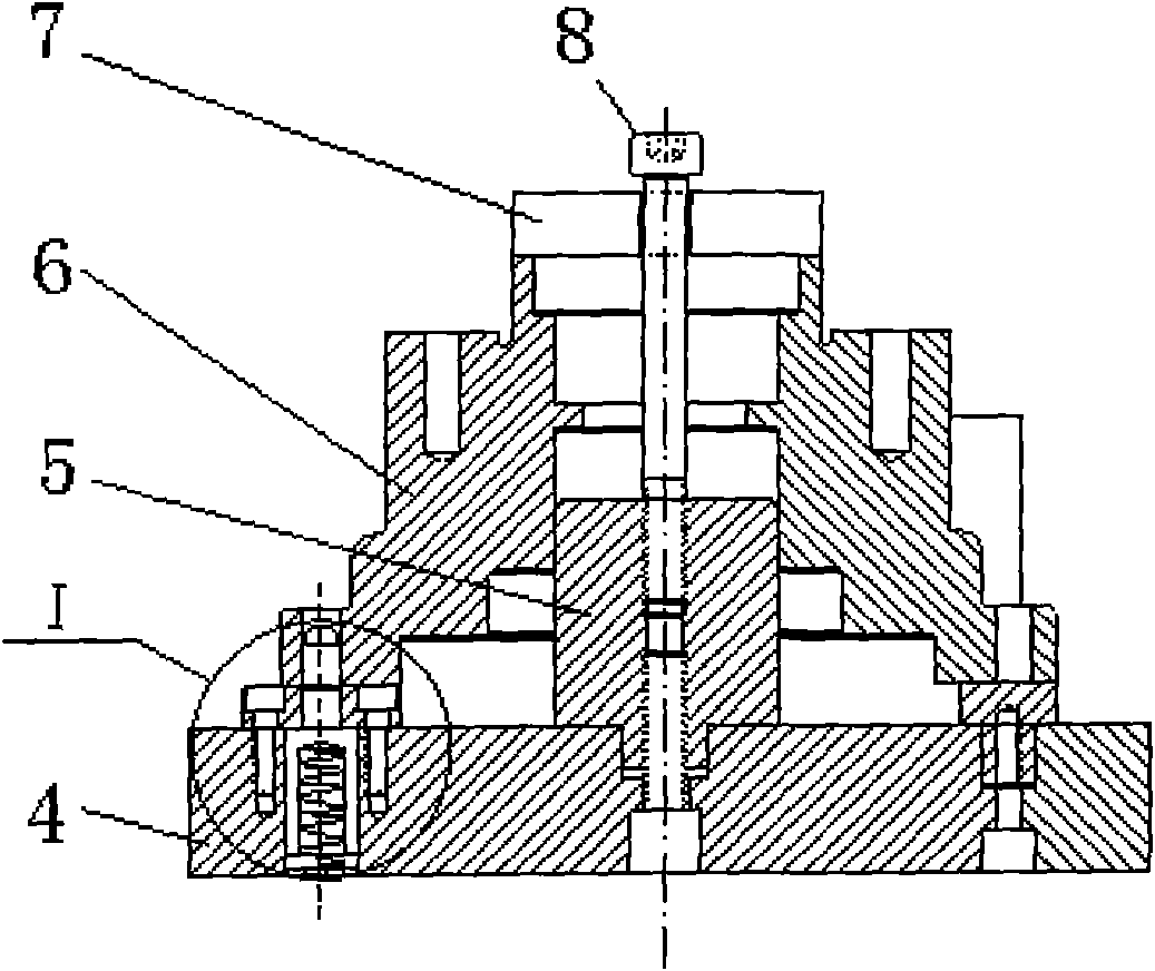 Floating pin positioning device for use in product processing