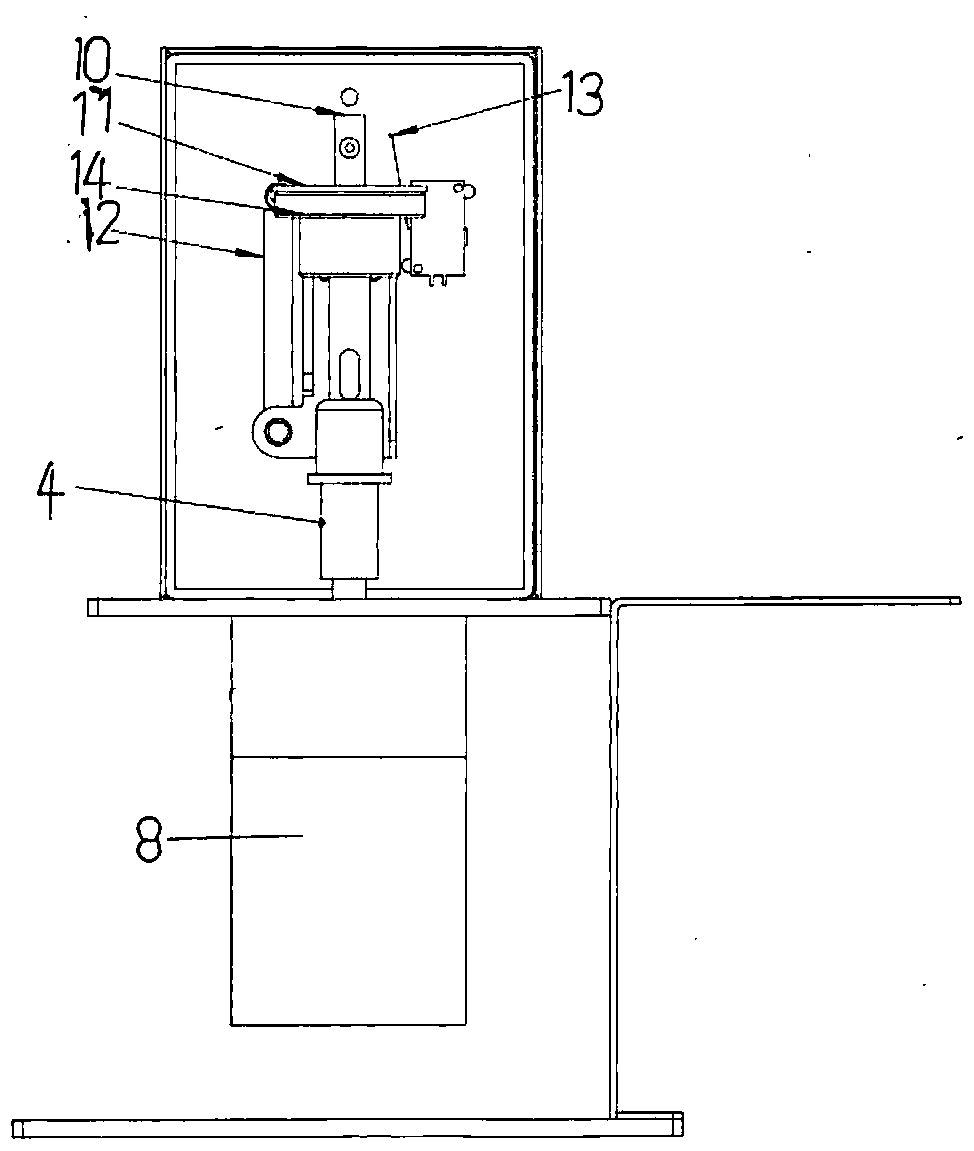 Control method applied to automatic cleaning device of welding torch of industrial arc welding robot