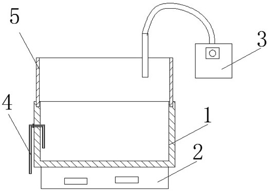 Small meteorological non-contact evaporation capacity measurement system and measurement method