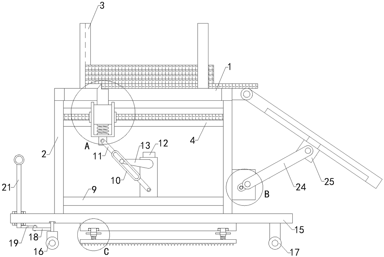 Plate sorting device for fire hose production