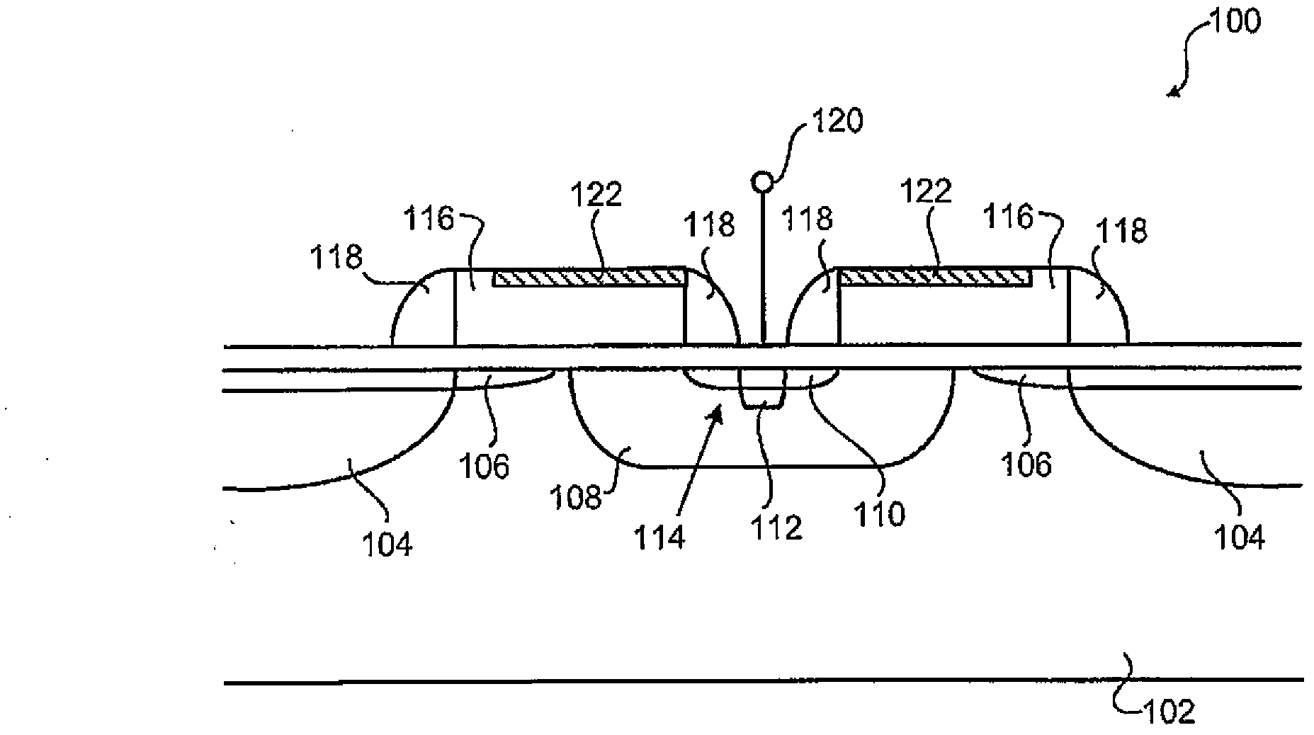 Image sensor with doped transfer gate