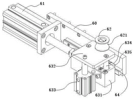 Evaporating pipe winding rotary table with pipe locking mechanism
