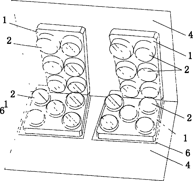 Connector based on large-current transmission among multiple circuit boards