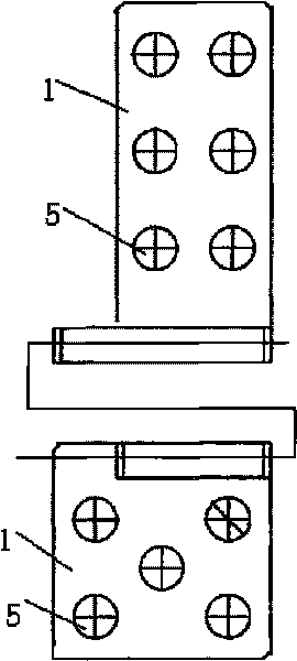 Connector based on large-current transmission among multiple circuit boards