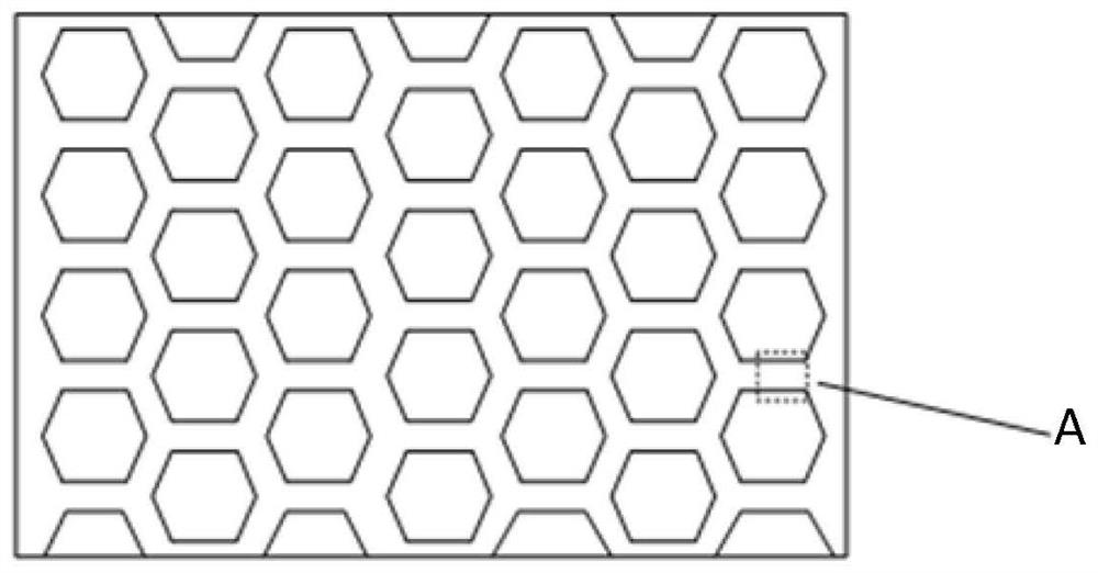 Periodic cushion layer of vibration reduction and isolation barrier for subway tunnel