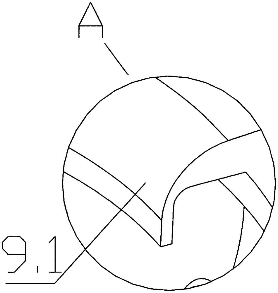 Wastewater flushing type closestool