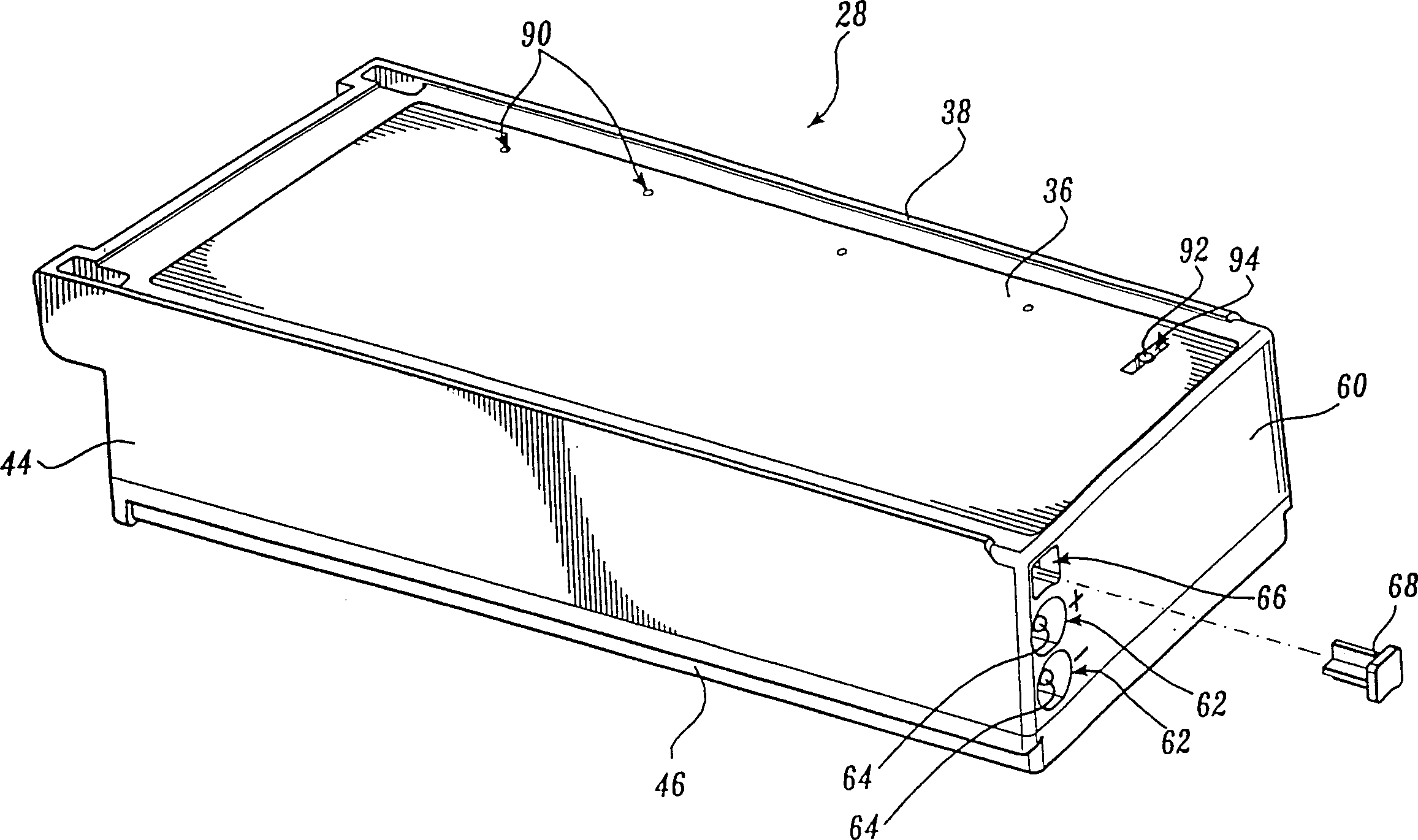 Keyed self-locking battery pack for portable defibrillator