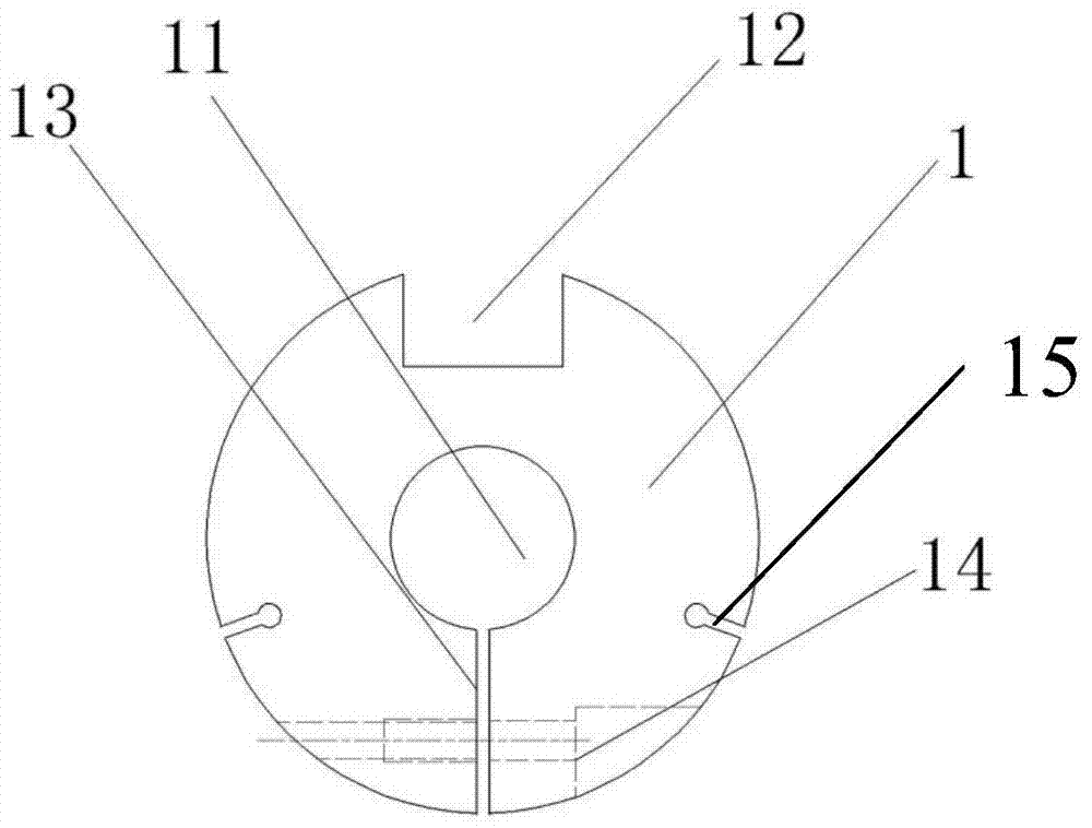 A synchronous rotation drive device for shaft parts