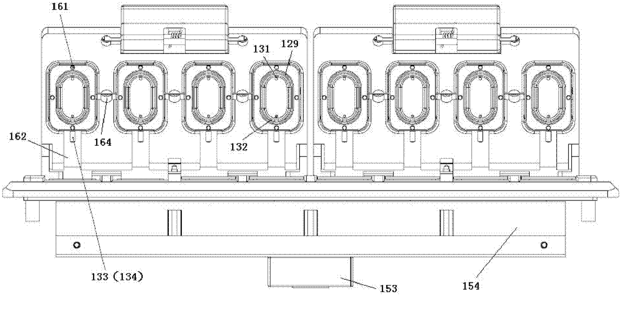Adaptive sealed reaction chamber for biochip reaction device