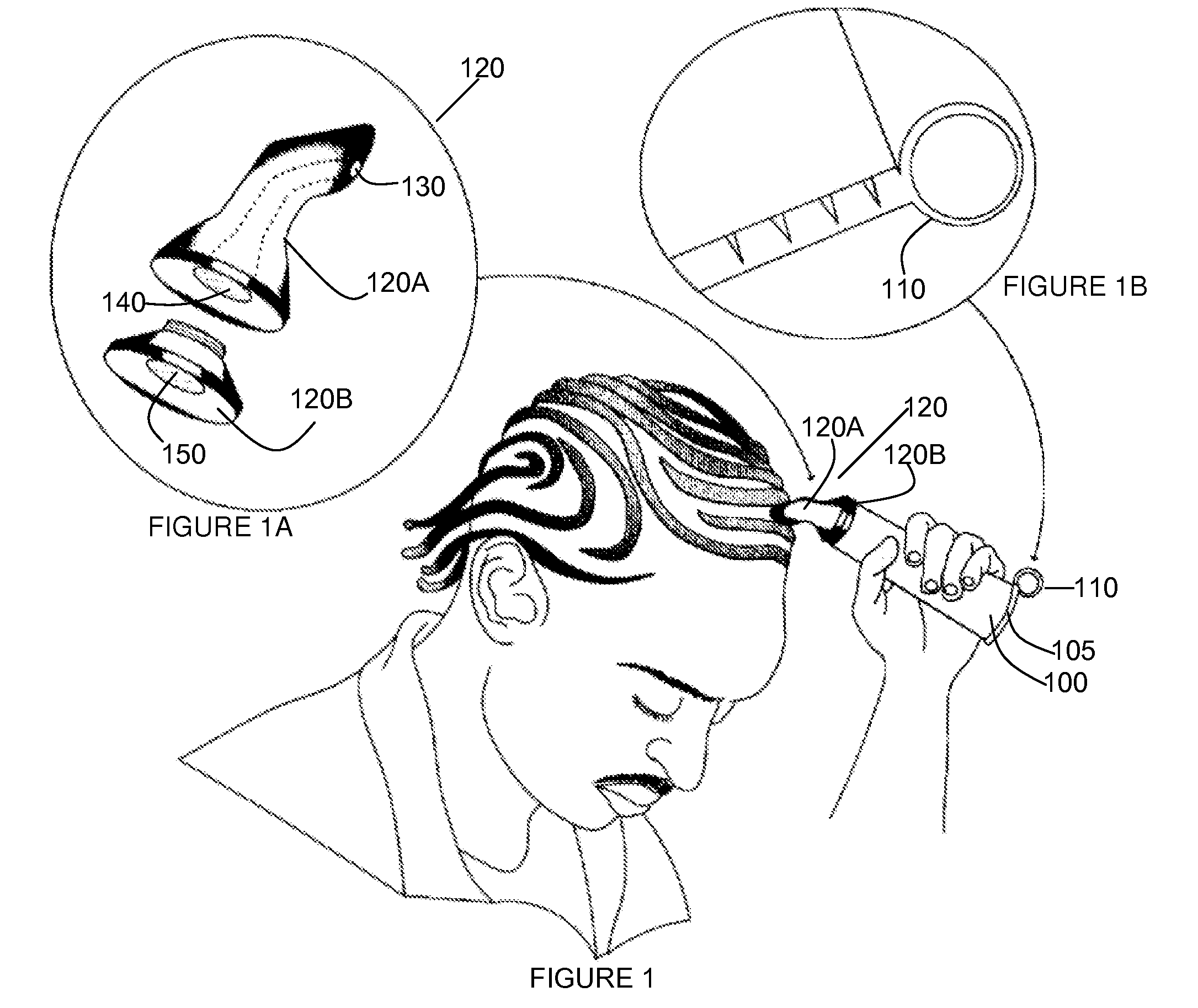 Tube with finger-like applicator, holding ring and slidable squeeze band