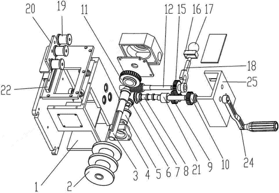 Ascending and descending controllable deceleration device for road vehicle height limitation