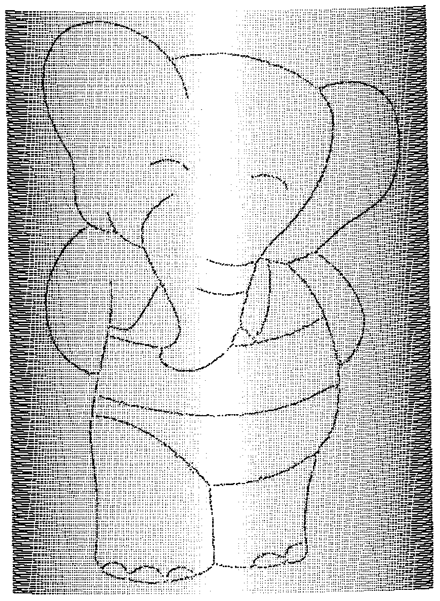 Method for engraving three-dimensional model based on line pattern