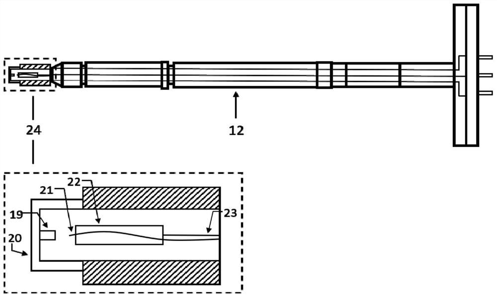 Sample rod for transmission electron microscope system and corresponding transmission electron microscope system