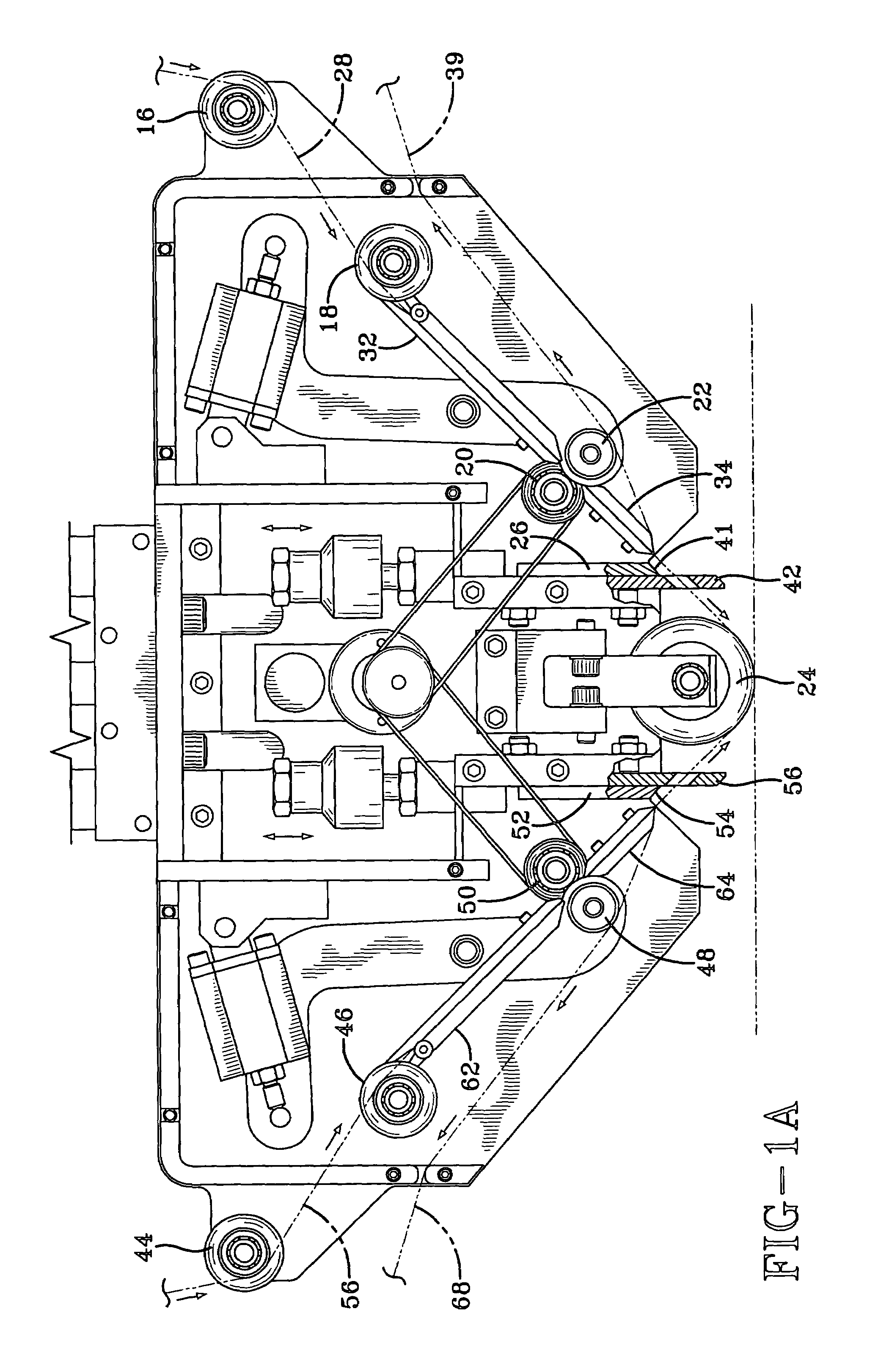 Multiple tape laying apparatus and method