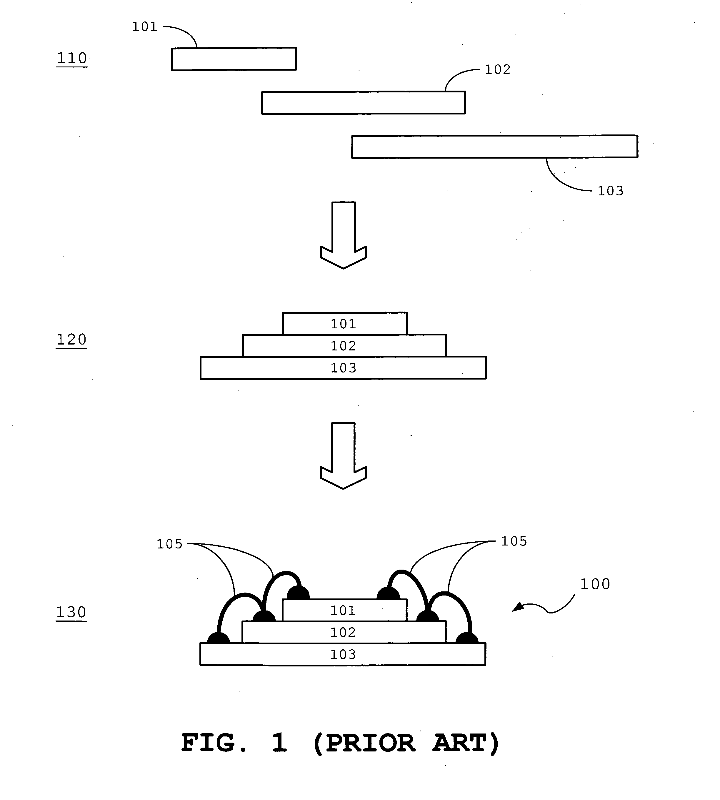 Partially stacked semiconductor devices