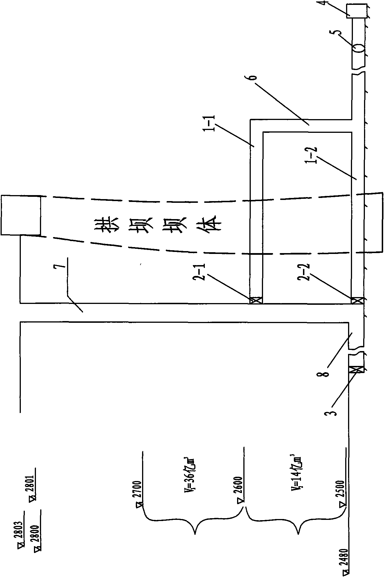 Method for power generation by developing and utilizing dead water quantity of water reservoir