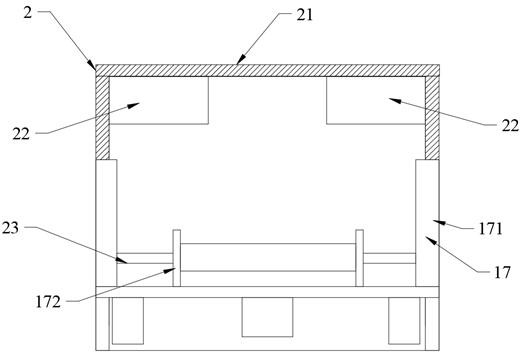 Precision die casting surface treatment device with damage repair function