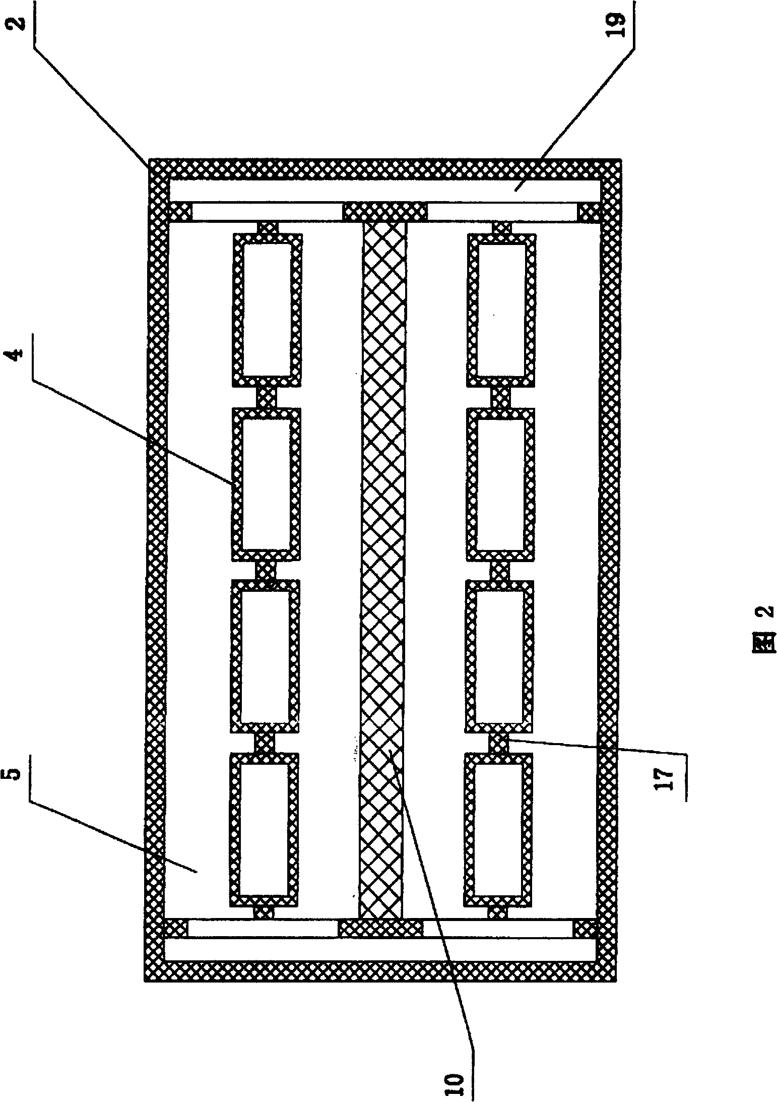 8-box 9-layer high-temp calciner