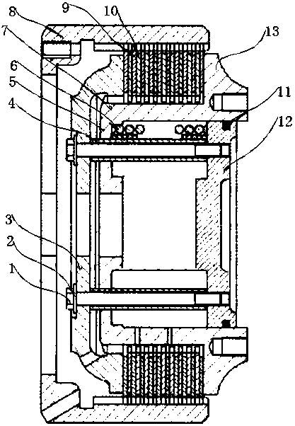 Bulldozer steering clutch