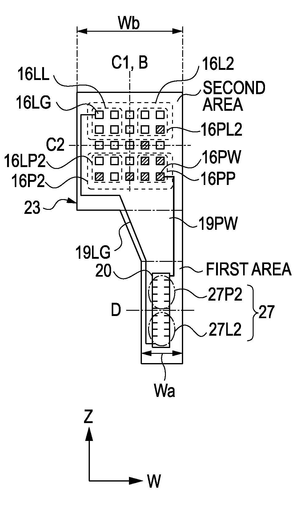 Flexible printed circuit board and liquid discharge head including the same