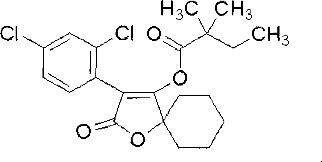 Compositional mite-killing composition containing spirodiclofen and ivermectin