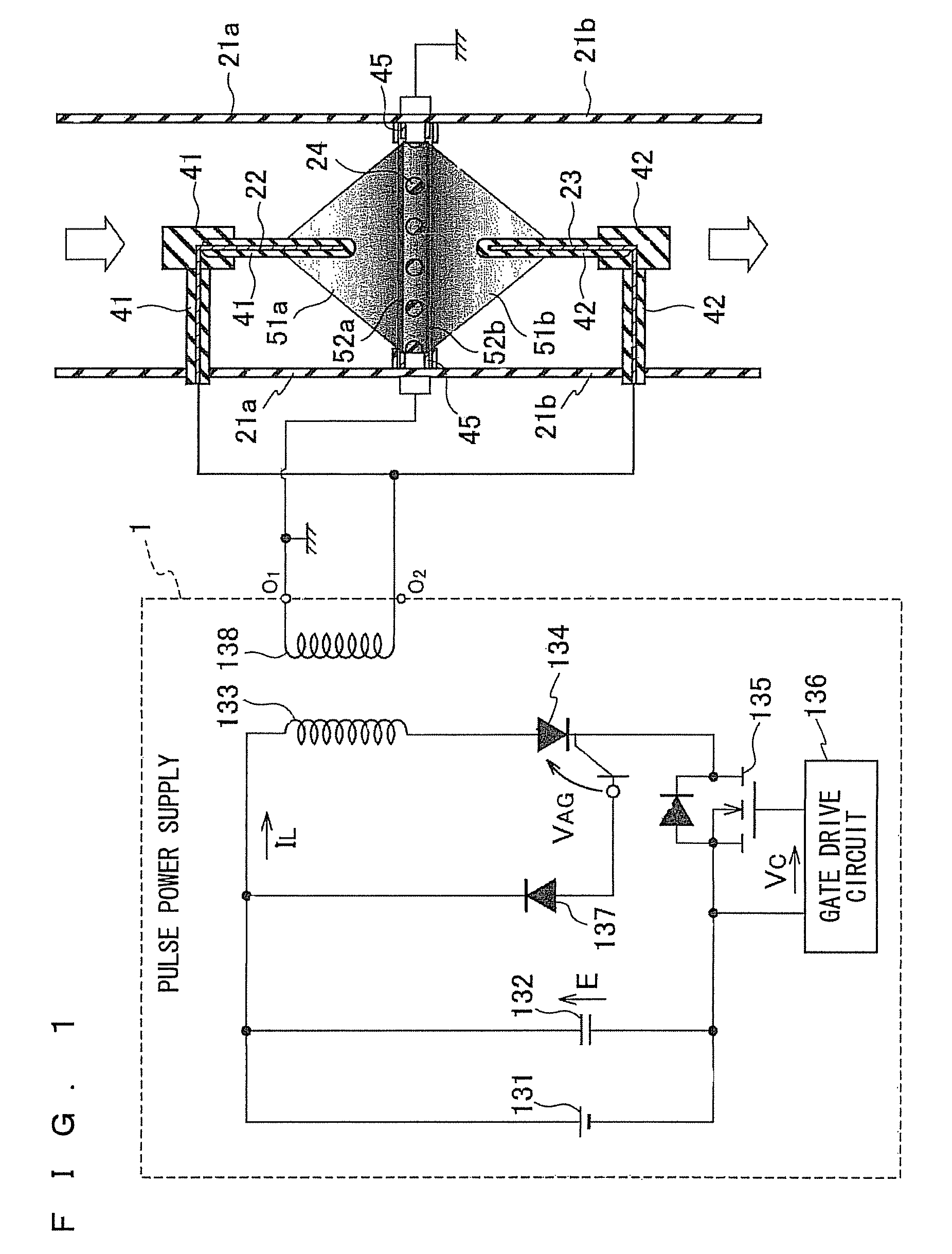 Gas reforming device