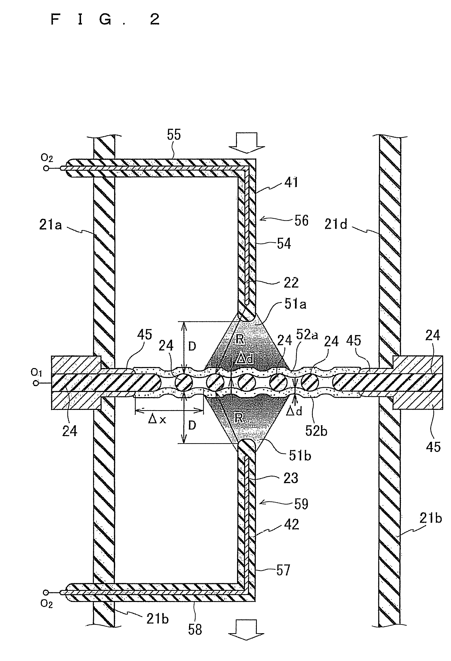 Gas reforming device