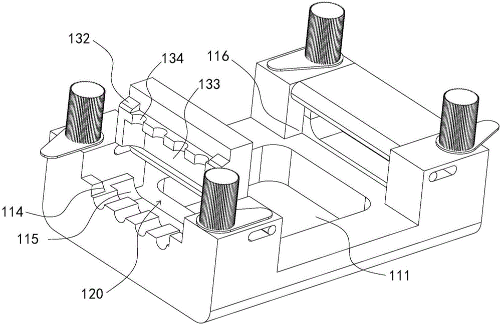 Detection system and micro-fluidic chip clamp therefor