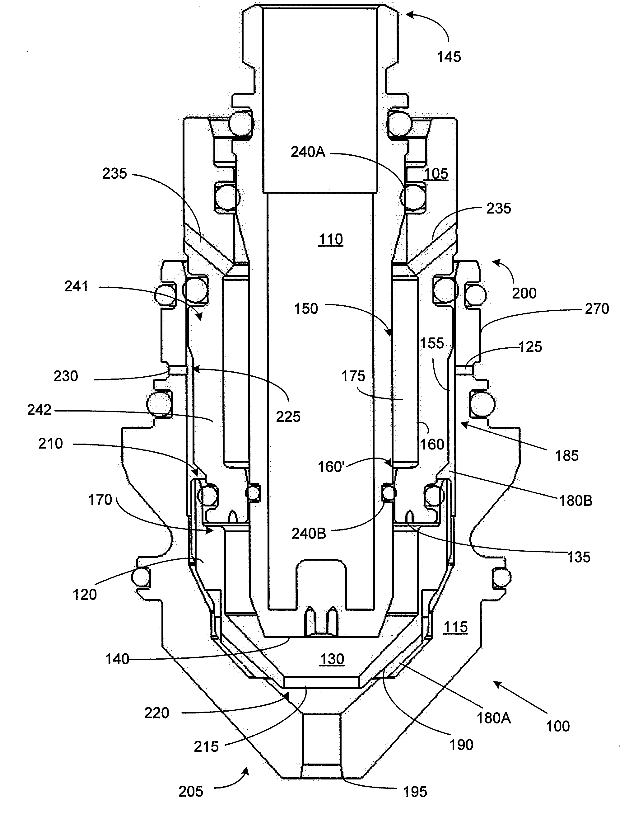 Nozzle with exposed vent passage