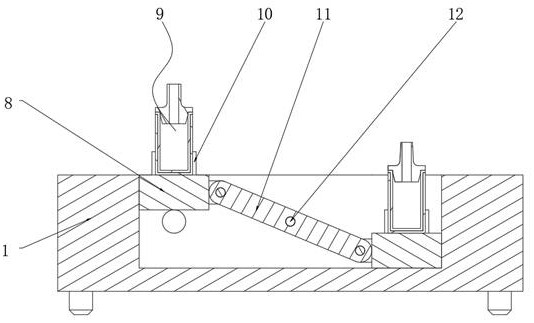 Hematocele-preventing drainage device for neurosurgery department