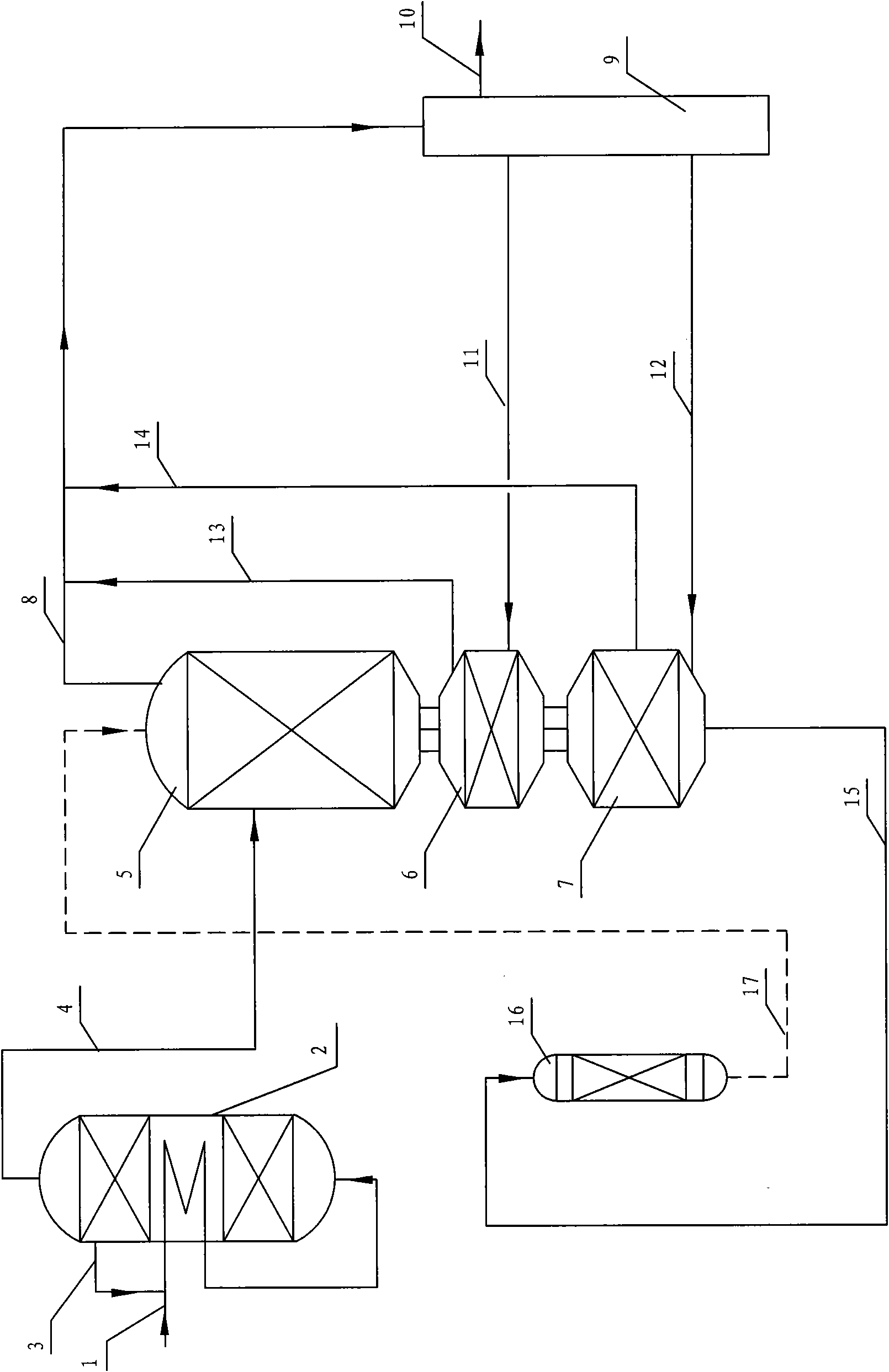 Process for preparing olefins by methanol dehydration