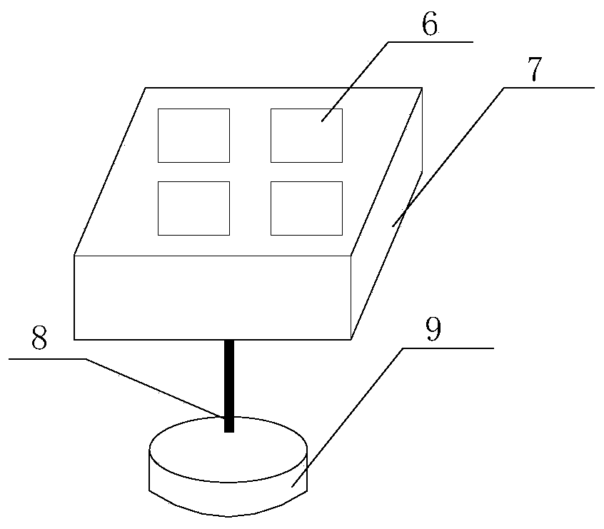 A device for introducing parallel composite light into an optical fiber using a combination of self-focusing lenses