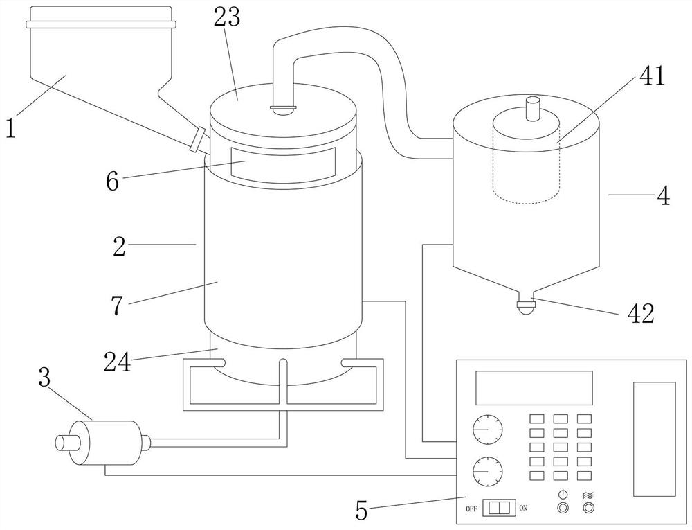 A kind of air-assisted plasma seed treatment machine