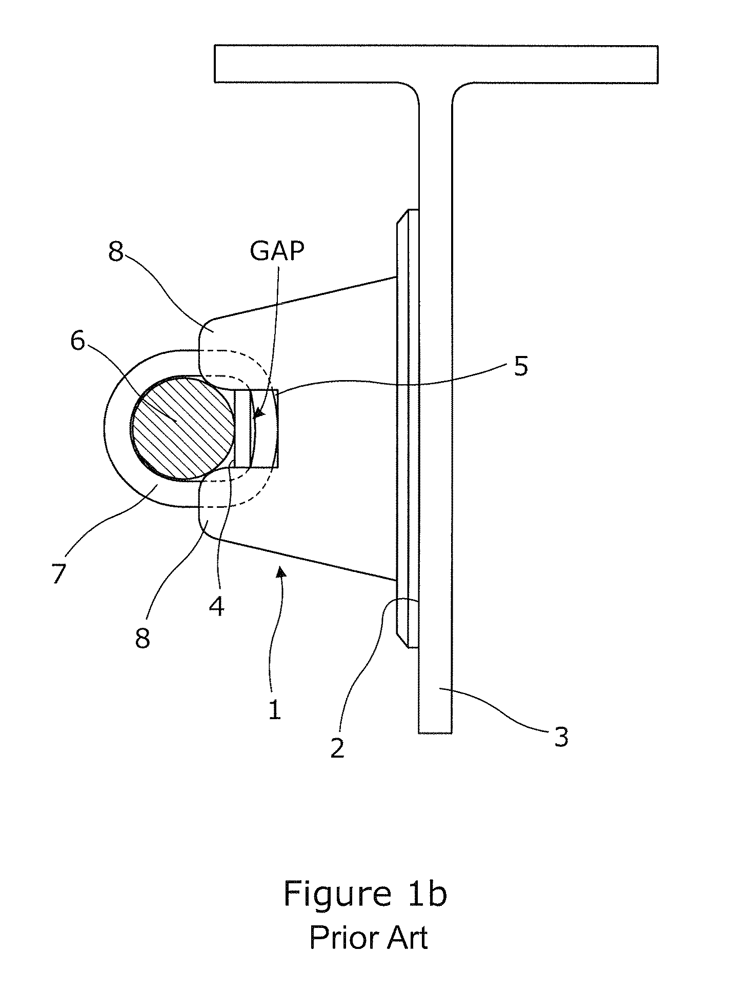 Bracket for attaching an electrical cable to a vehicle