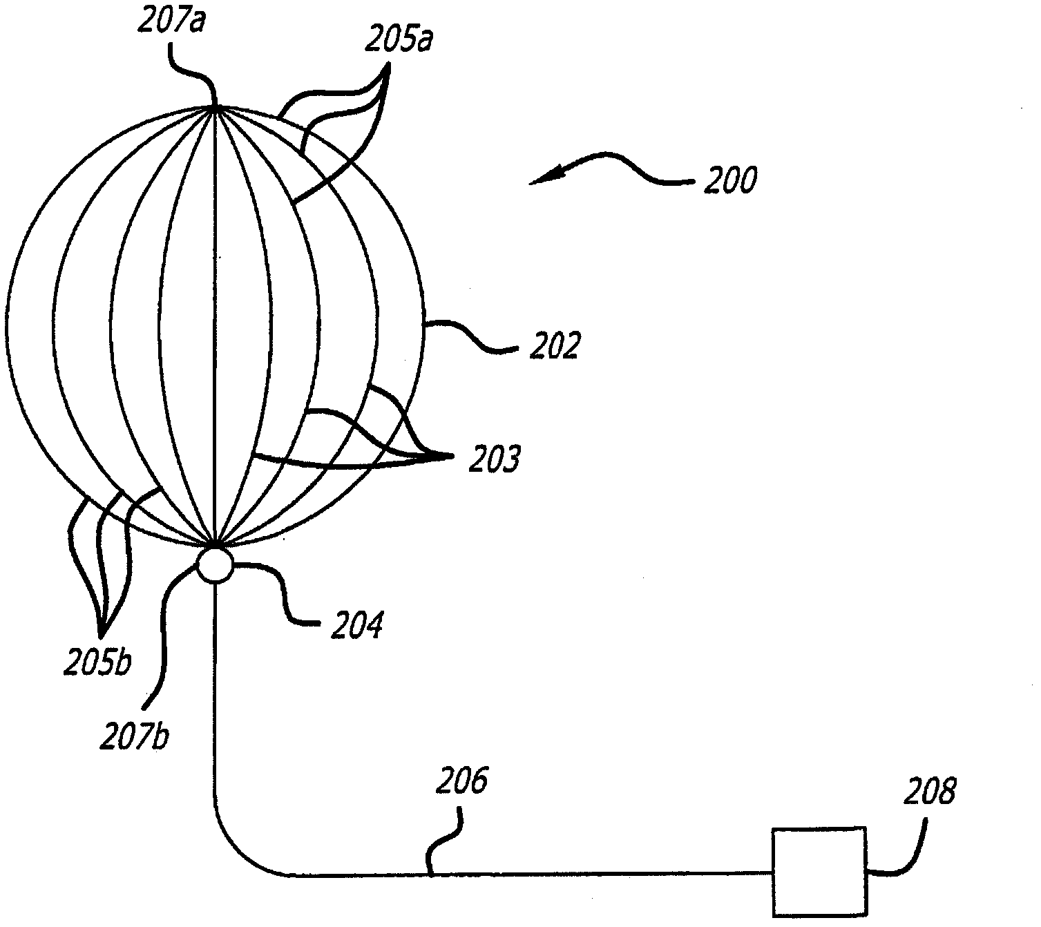 Self-expandable aneurysm filling device and system