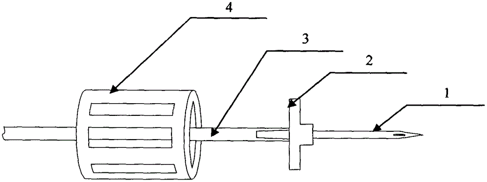 Special transfusion needle