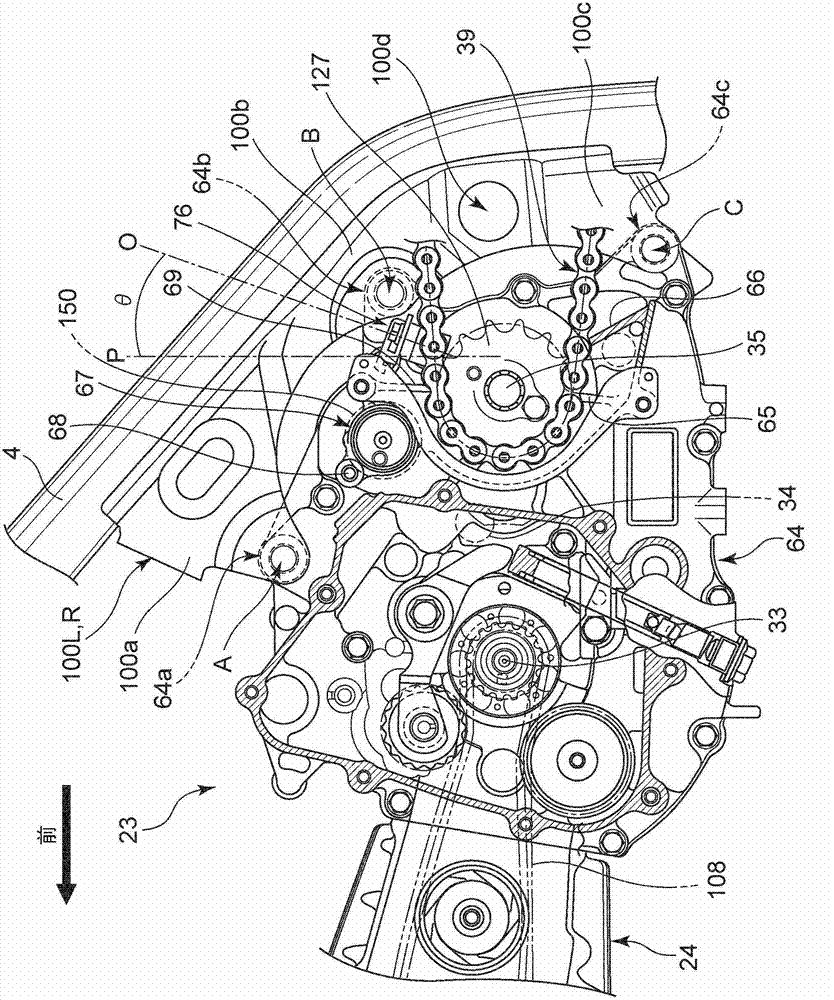 Vehicle speed sensor mounting structure