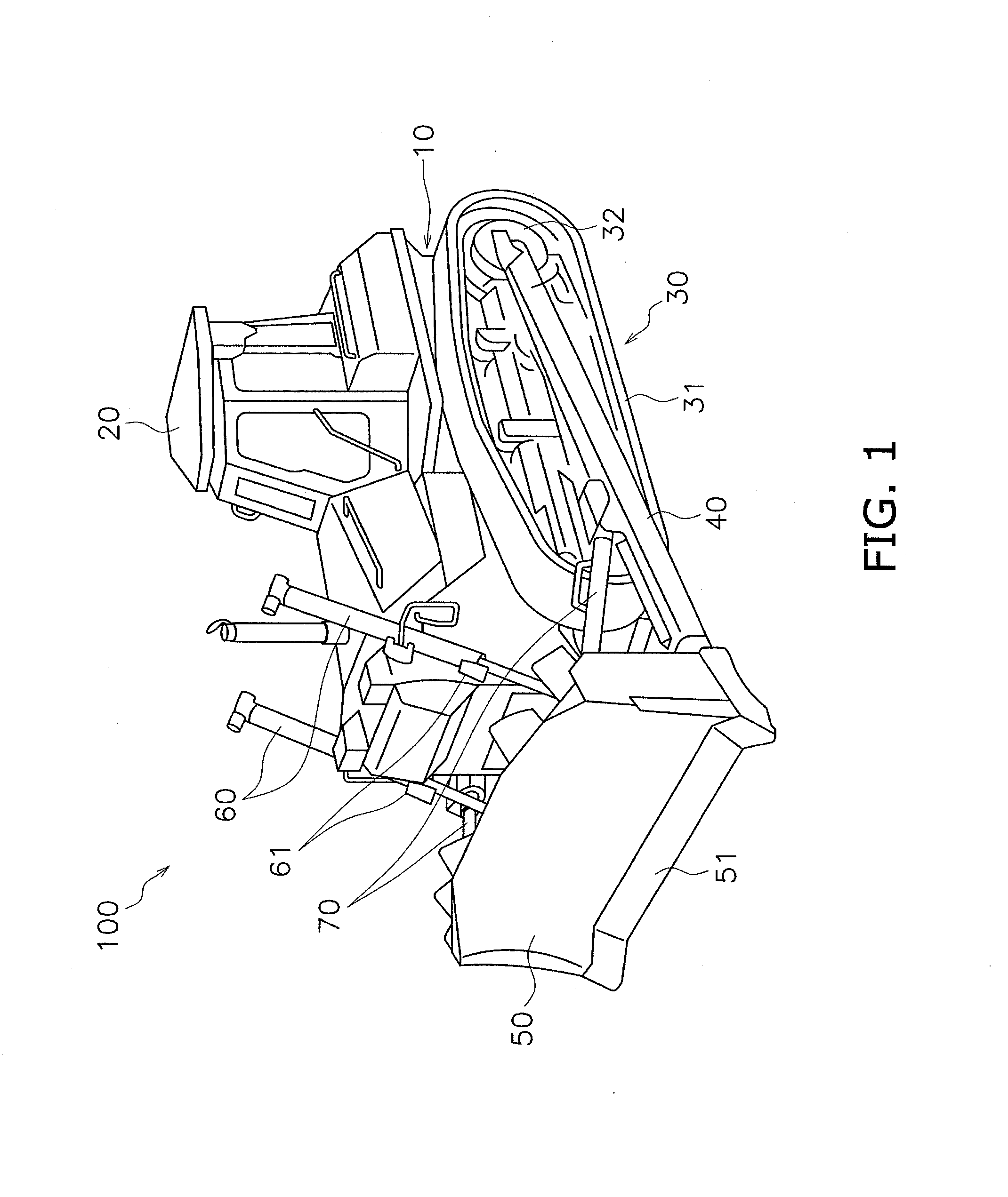 Work machine and automatic control method for blade of work machine