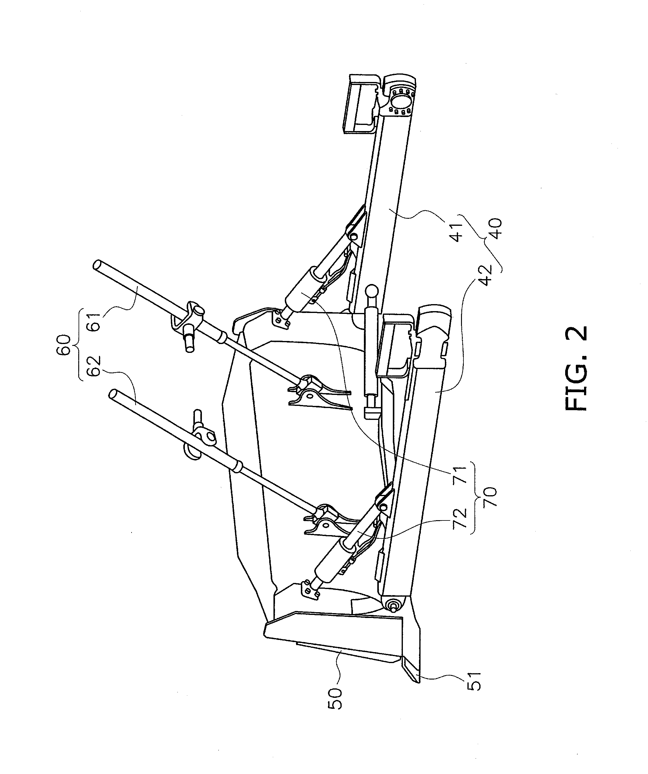 Work machine and automatic control method for blade of work machine