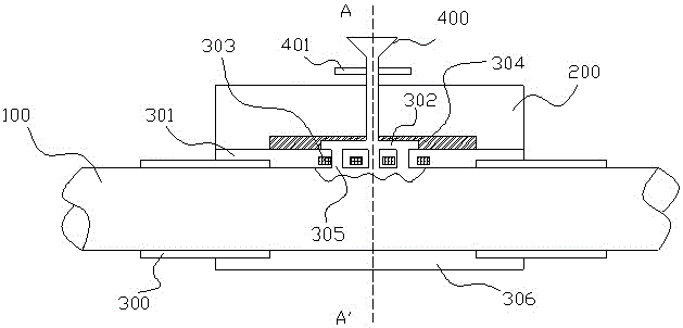 Device for repairing damaged cable