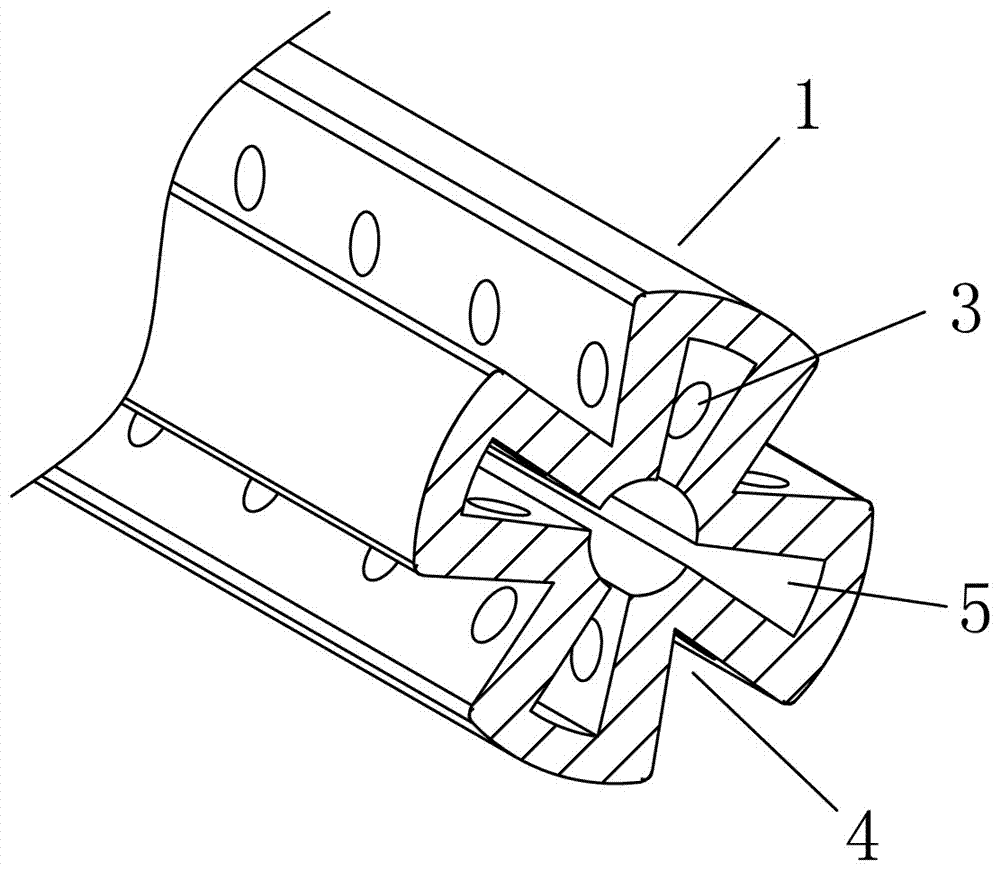 Abdominal drainage tube