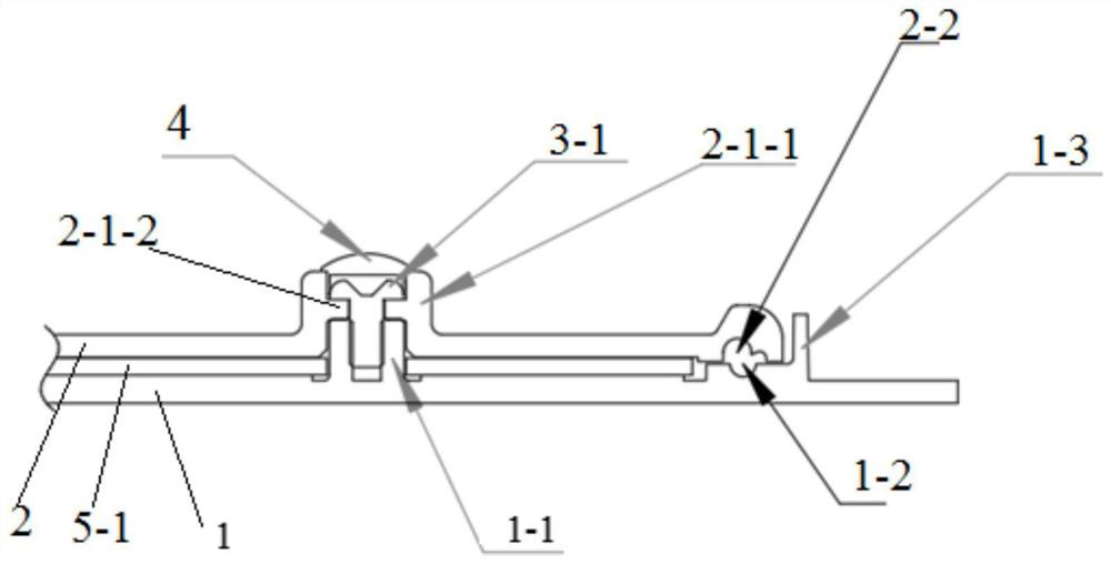 A kind of led module sealing process