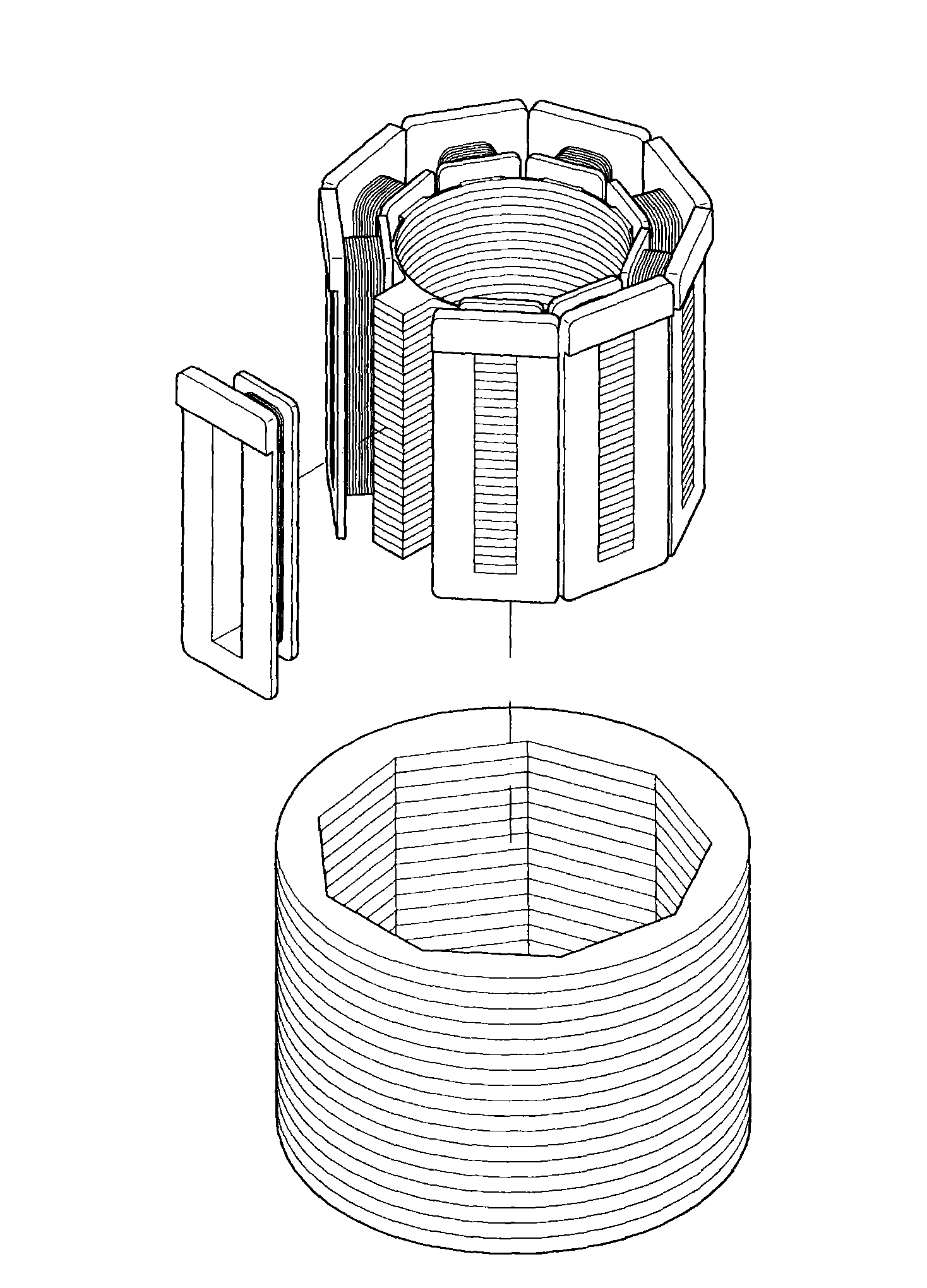 Motor rotor structure and manufacturing method thereof